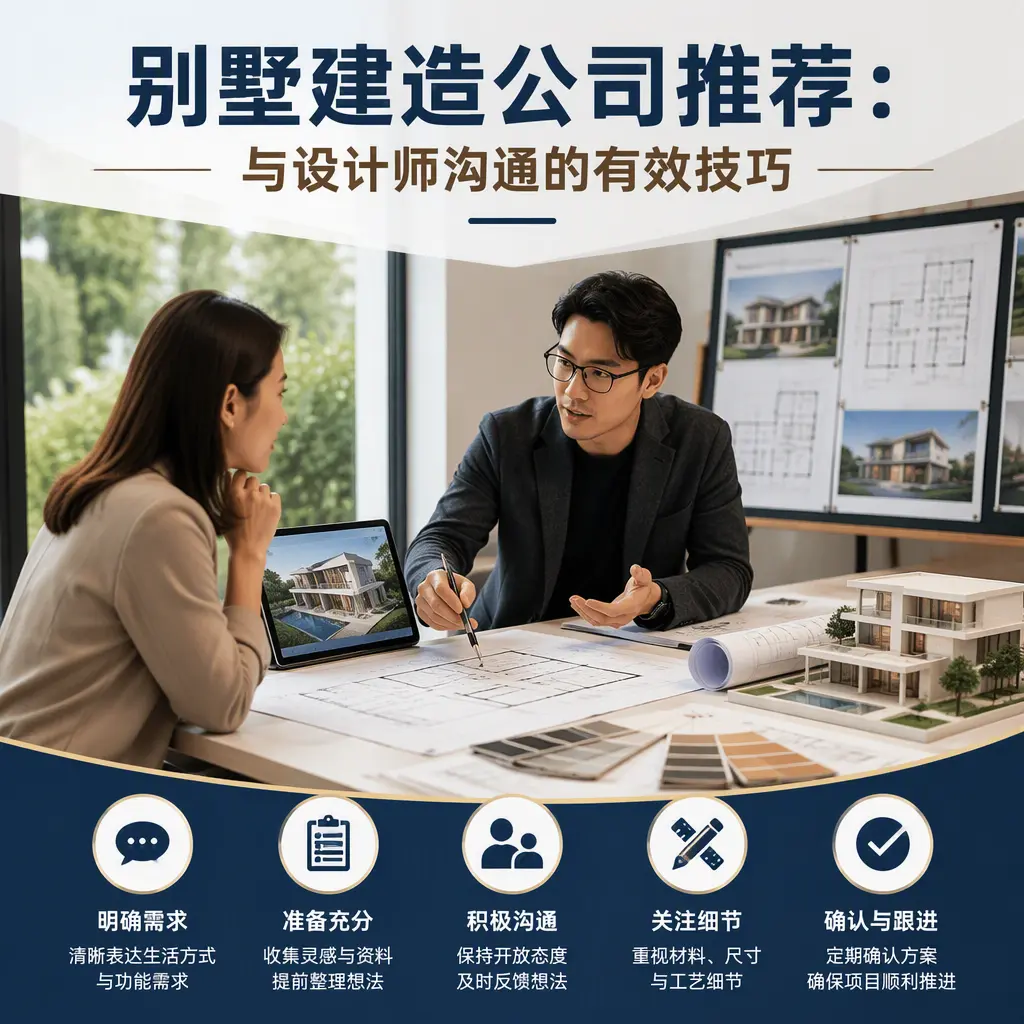 别墅建造公司推荐:与设计师沟通的有效技巧在 平塘