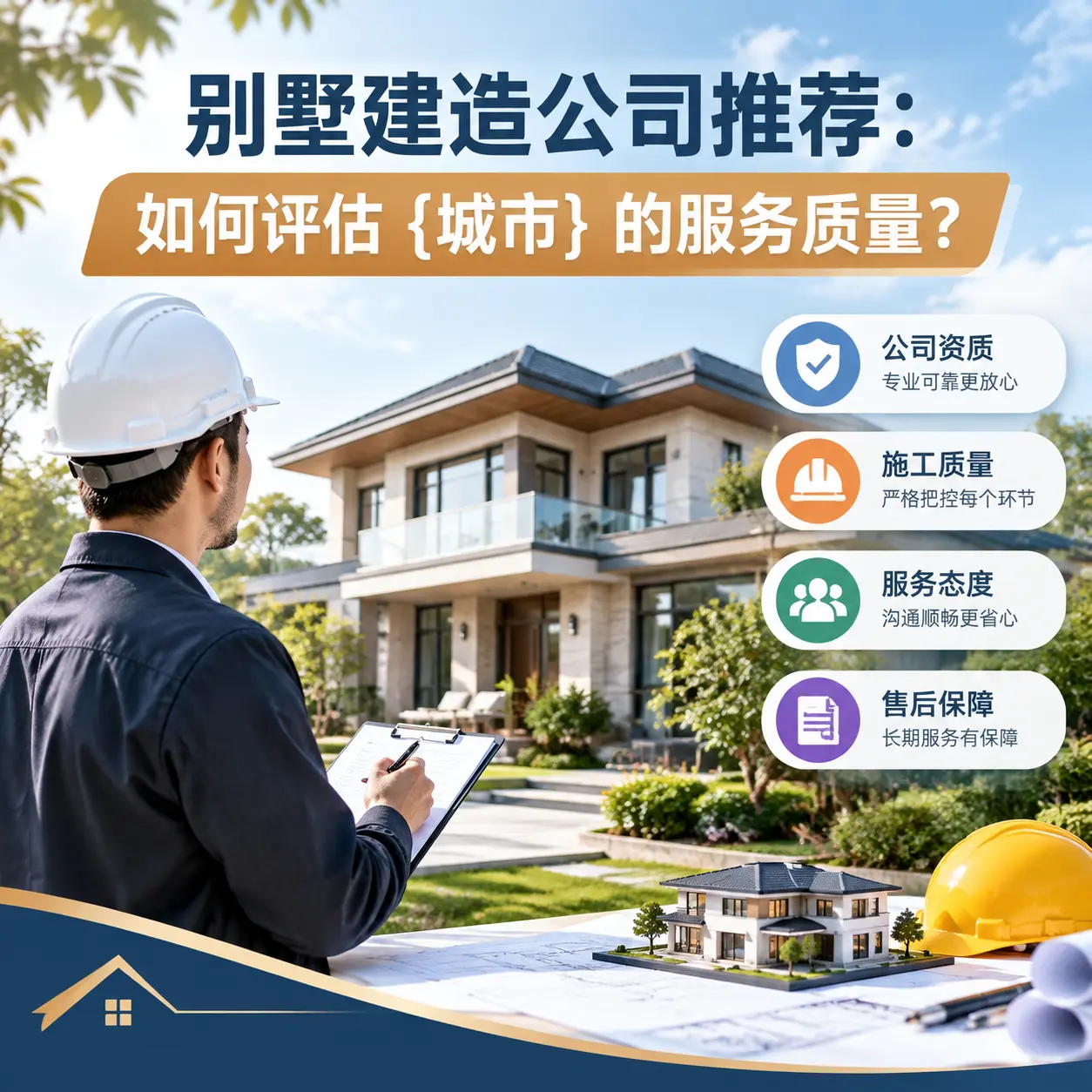 别墅建造公司推荐：如何评估 平塘 的服务质量？