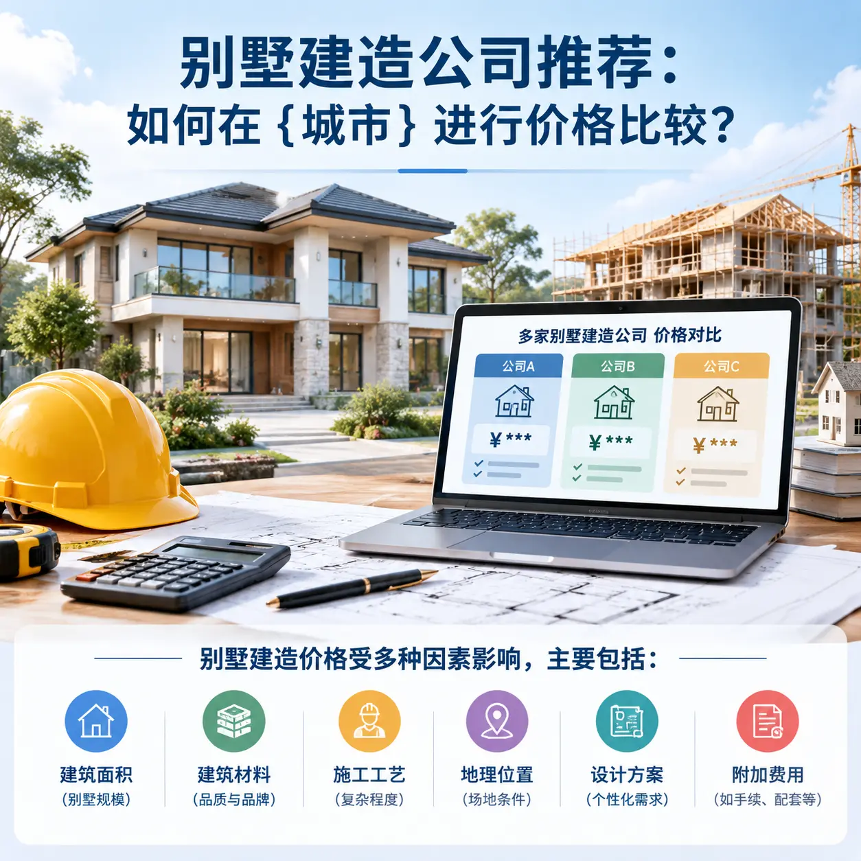 别墅建造公司推荐：如何在 平塘 进行价格比较？
