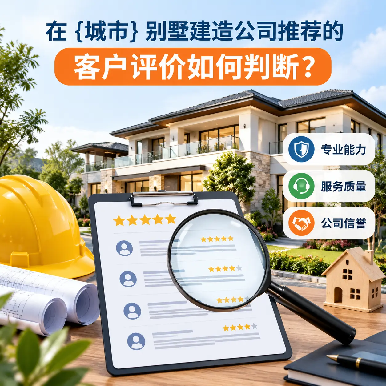在 平塘 别墅建造公司推荐的客户评价如何判断?
