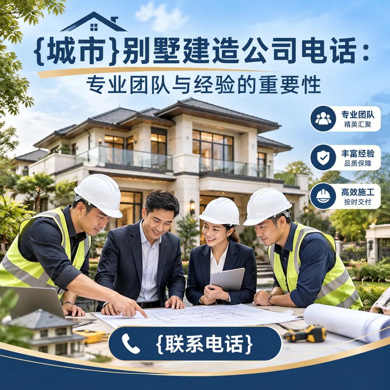平塘别墅建造公司电话:专业团队与经验的重要性