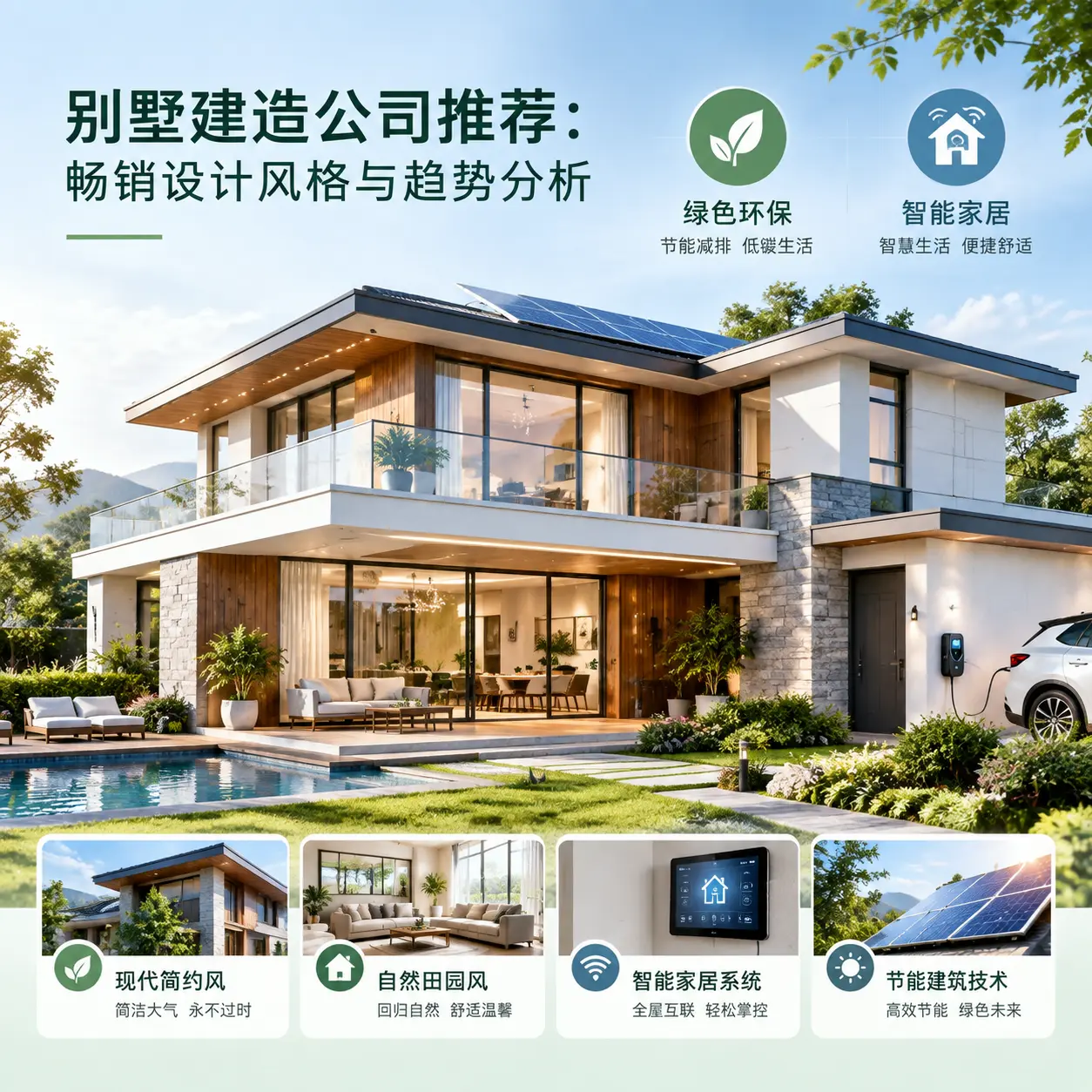 别墅建造公司推荐： 平塘 畅销设计风格与趋势分析