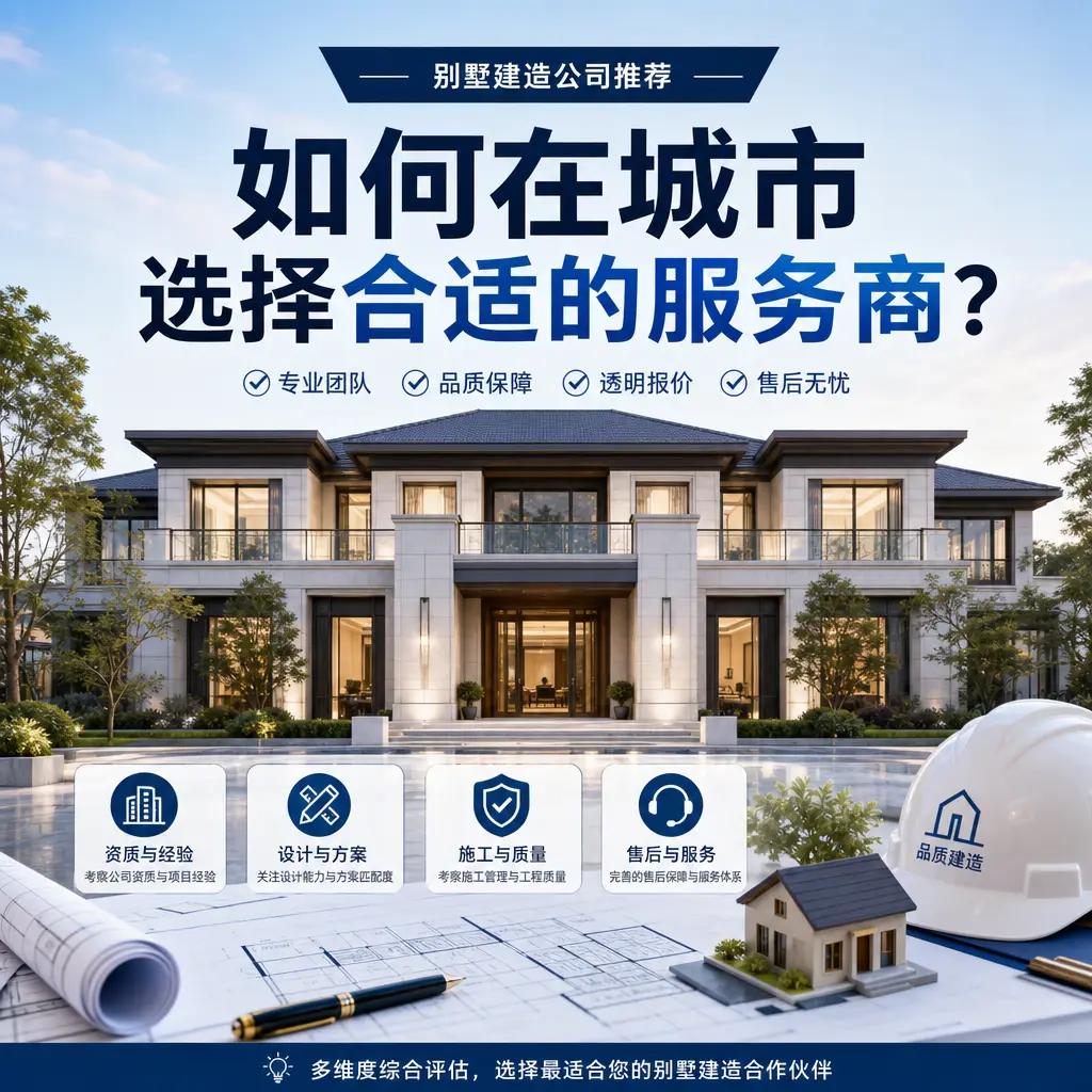 别墅建造公司推荐:如何在 平塘 选择合适的服务商?