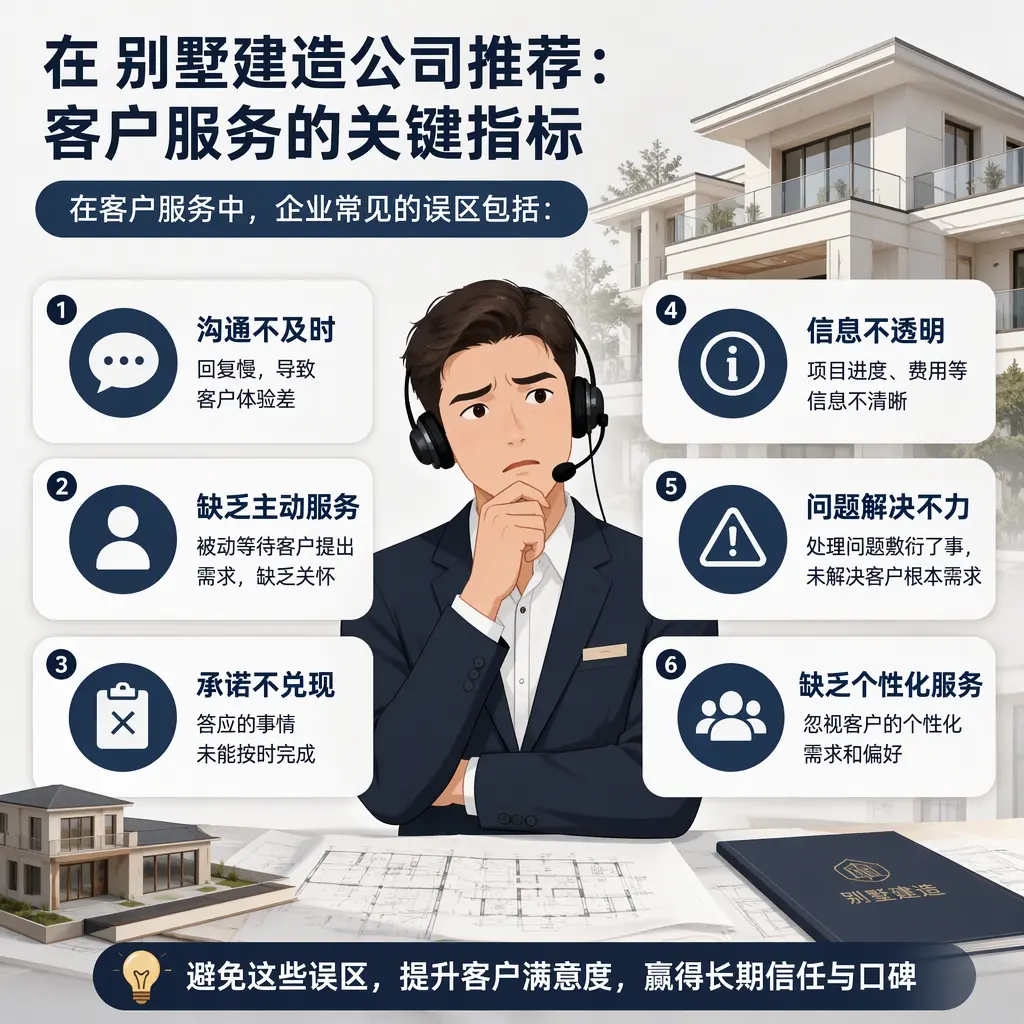 在 平塘 别墅建造公司推荐:客户服务的关键指标