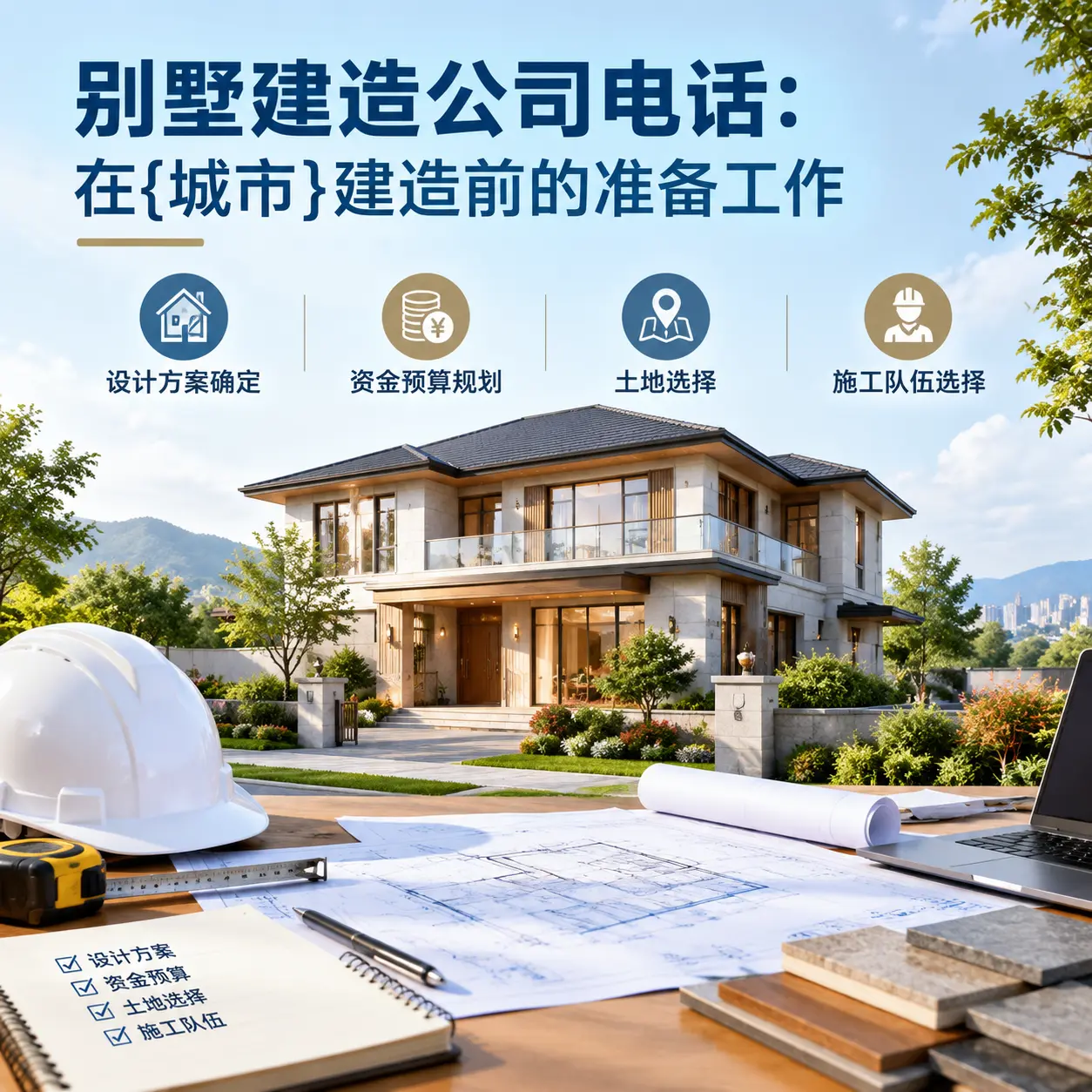 别墅建造公司电话：在平塘建造前的准备工作