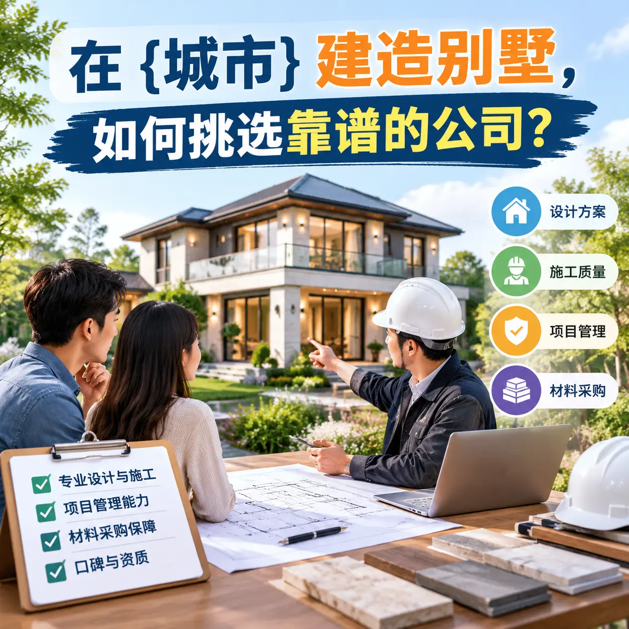 在 平塘 建造别墅，如何挑选靠谱的公司？