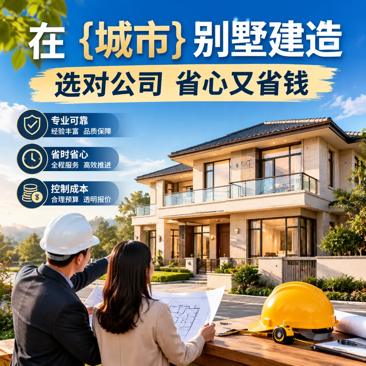 在 平塘 别墅建造,选对公司省心又省钱