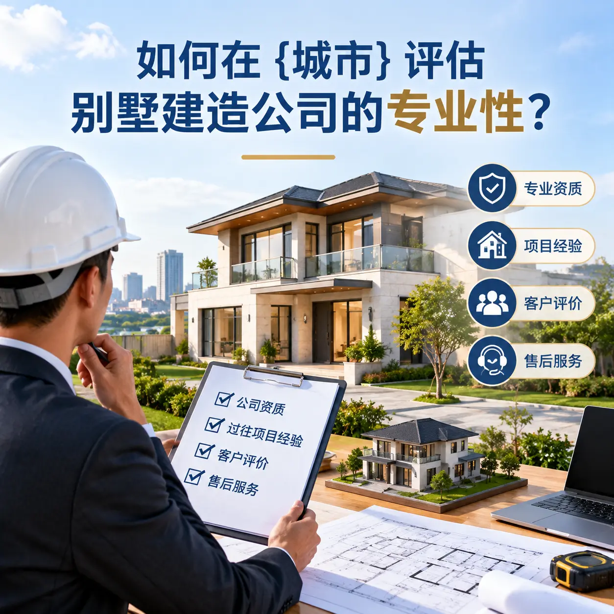 如何在 平塘 评估别墅建造公司的专业性?