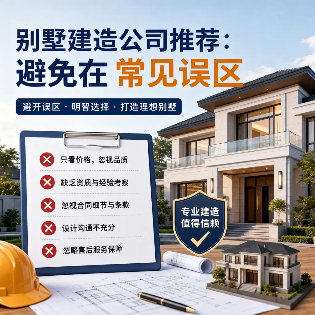 别墅建造公司推荐：避免在 平塘 的常见误区