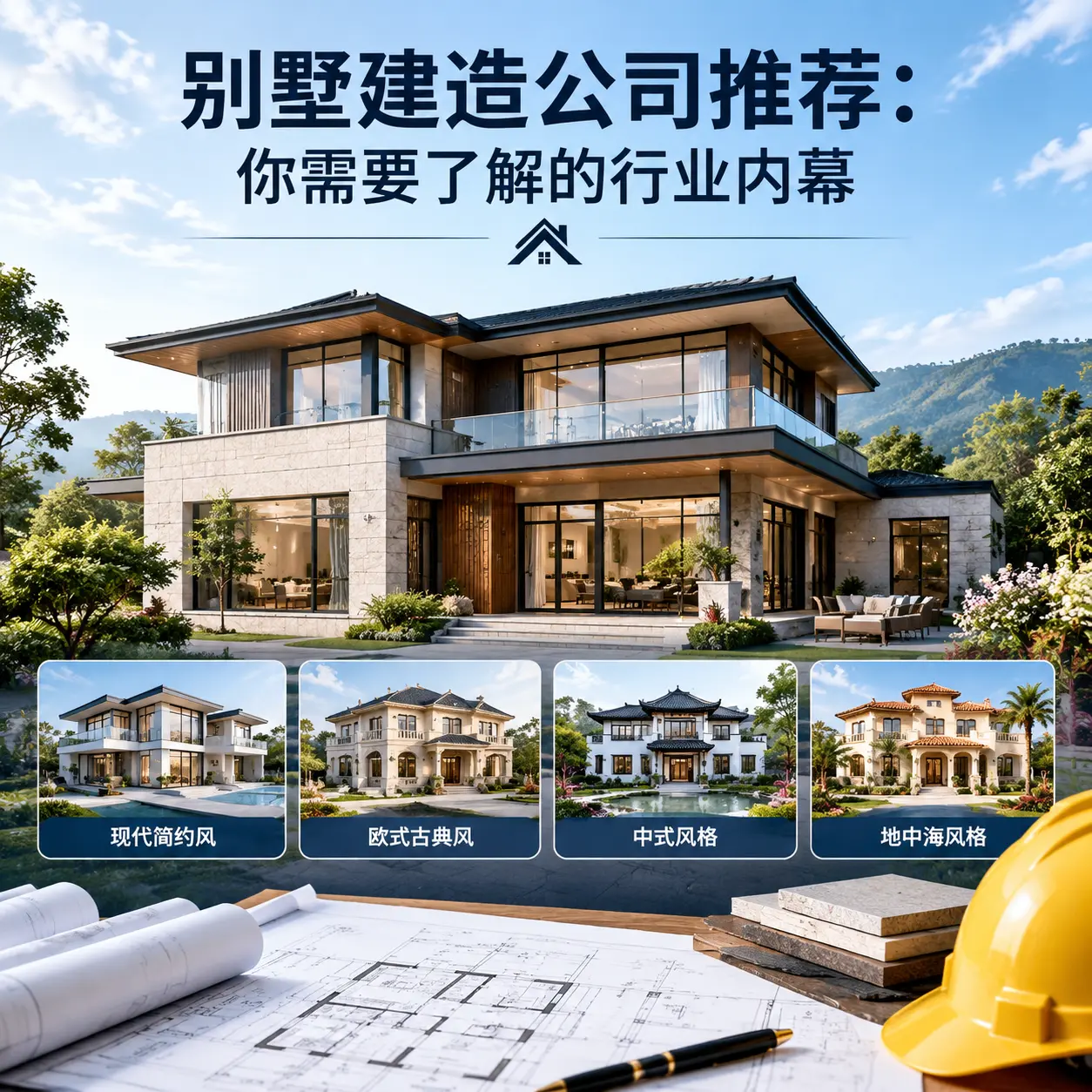 平塘 别墅建造公司推荐:你需要了解的行业内幕